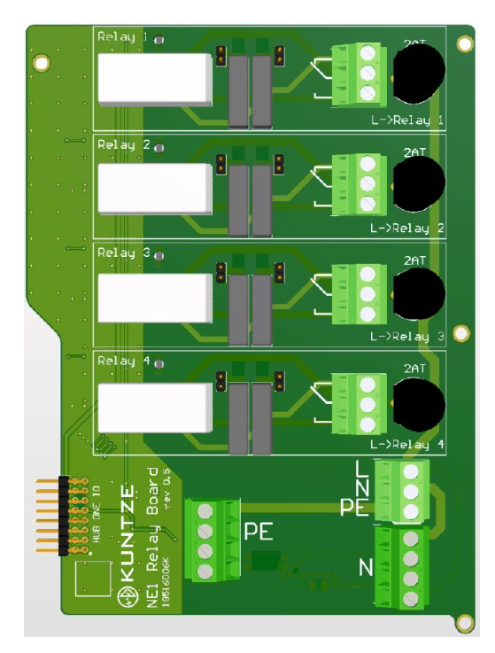 NEON® ONE Relay Board – Mechanical 4x