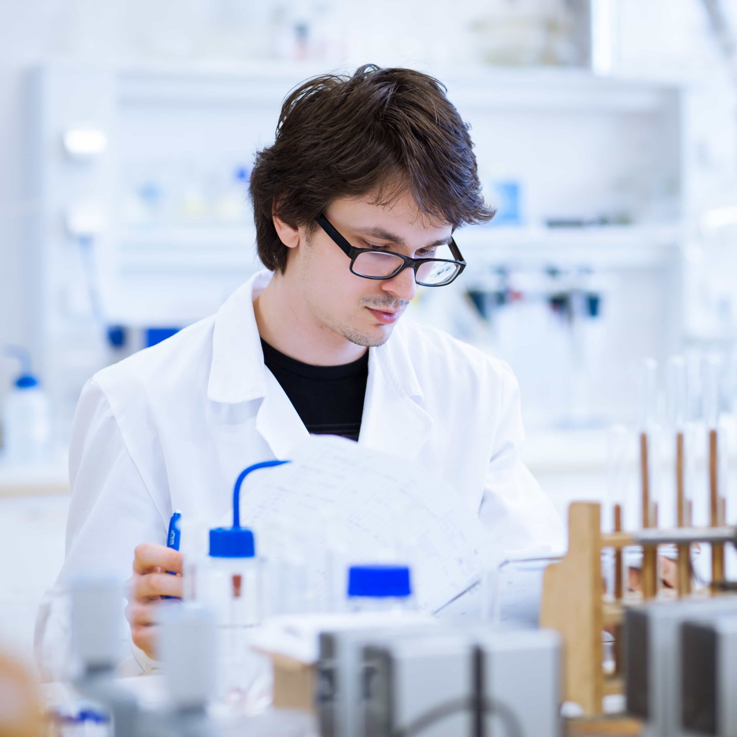 Kuntze lab technician